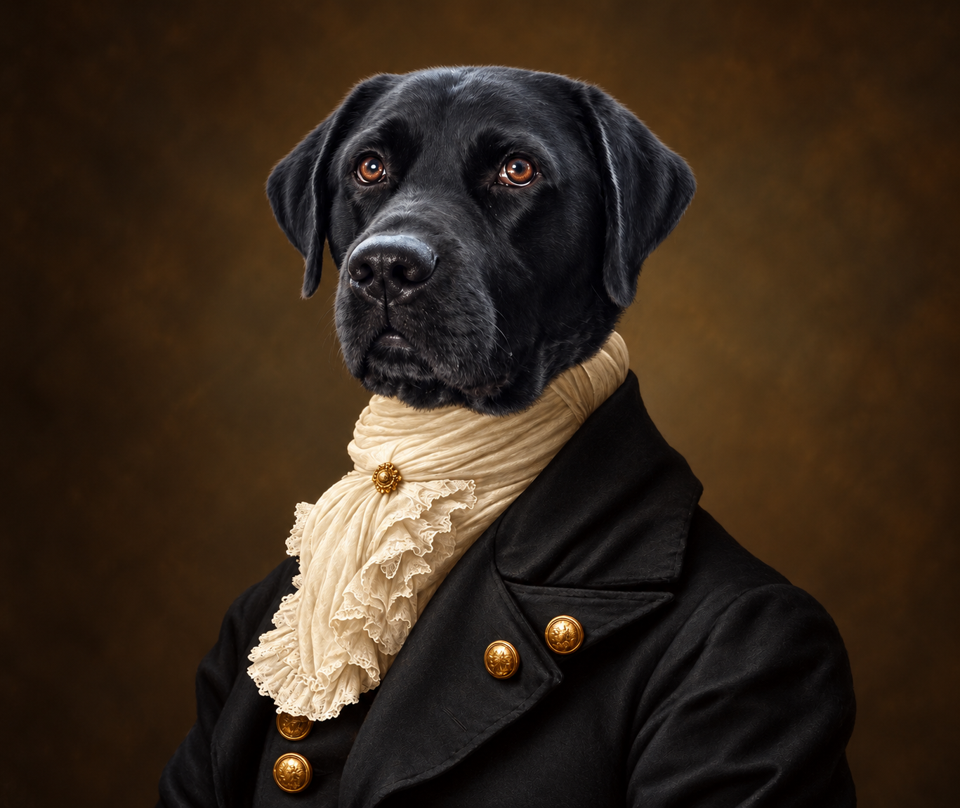 Milo, de 6-jarige zwarte labrador van Thomas